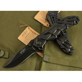 OEM Monkey 091B Folding Blade Knife Outdoor Knife Pocket Knife Gift Knife with Aluminum Handle 091B UDTEK00652 